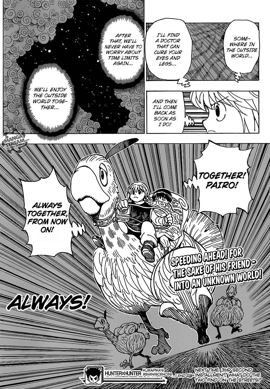 Page 33 Chapter 340.5 HUNTER x HUNTER