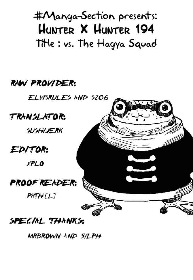Page 15 Chapter 194 HUNTER x HUNTER