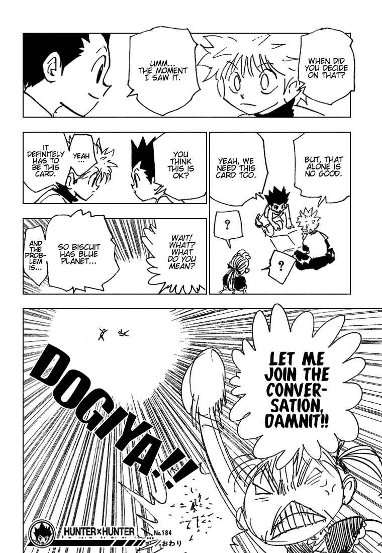 Page 14 Chapter 184 HUNTER x HUNTER