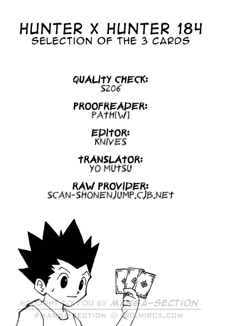 Page 16 Chapter 184 HUNTER x HUNTER