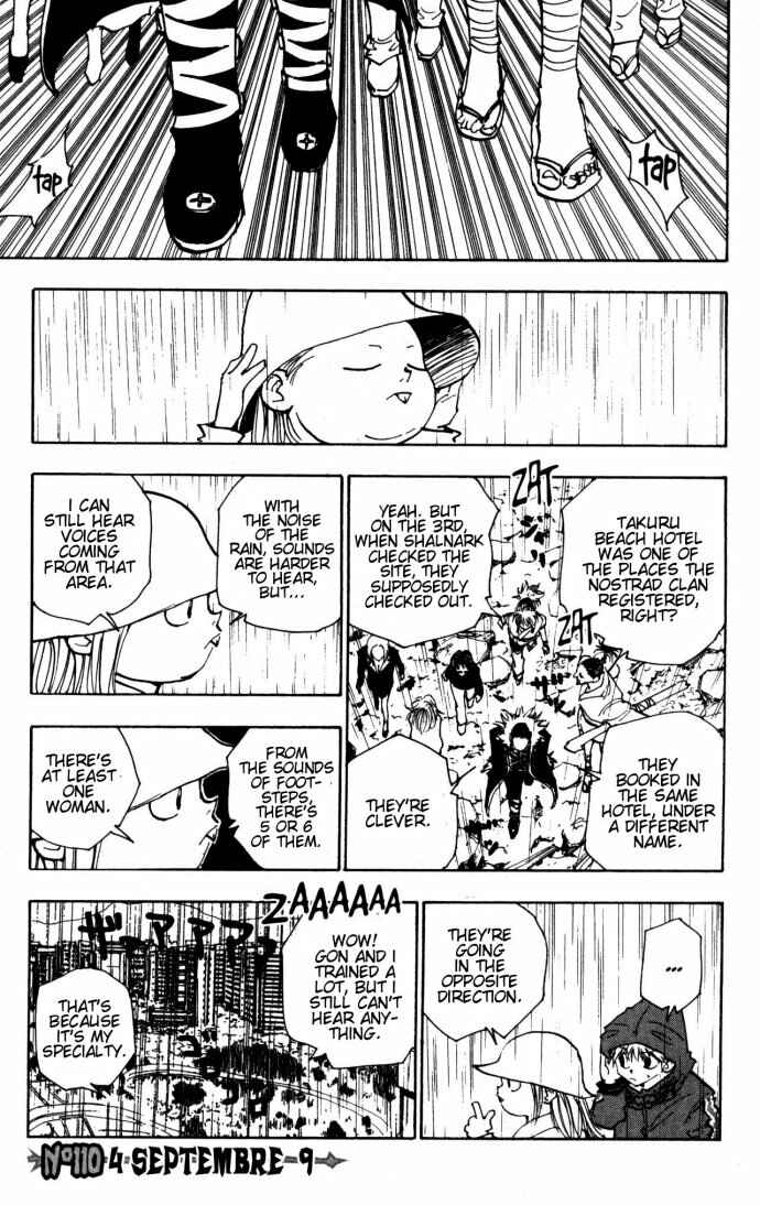 Page 1 Chapter 110 HUNTER x HUNTER