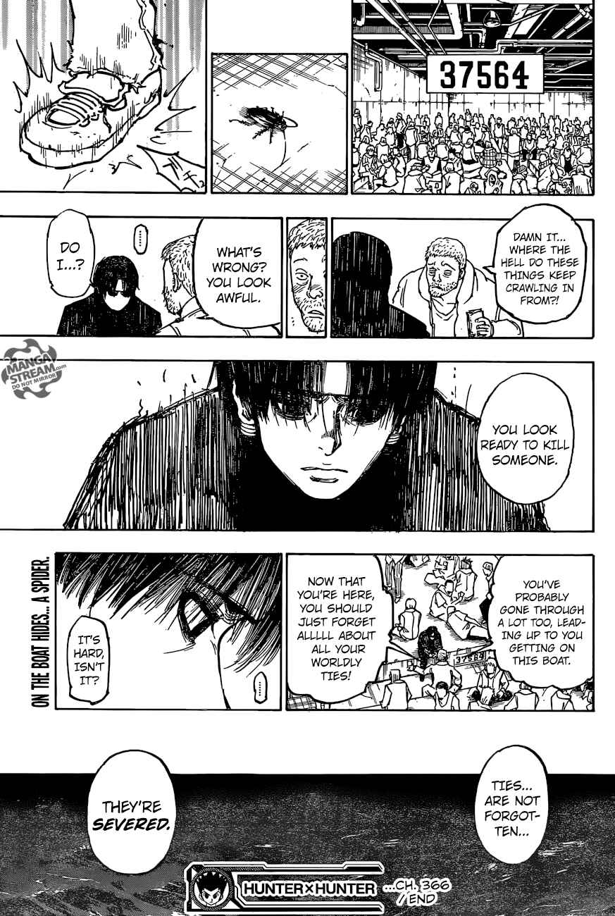 Page 21 Chapter 366 HUNTER x HUNTER