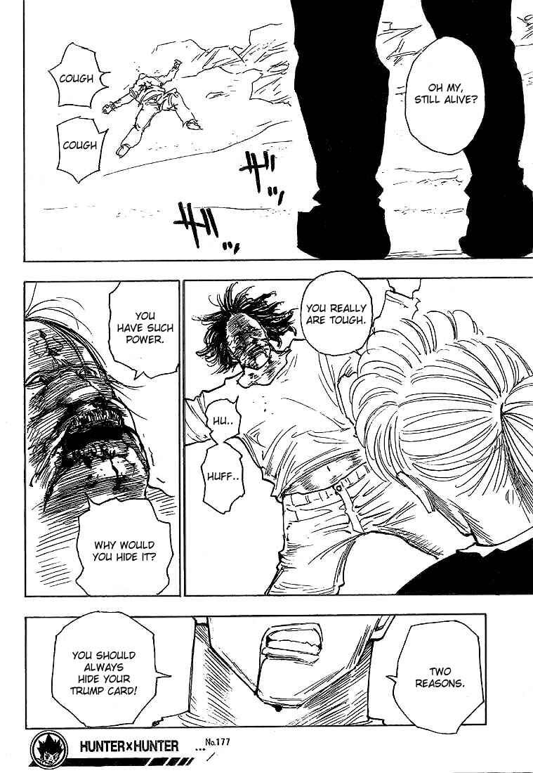 Page 14 Chapter 177 HUNTER x HUNTER