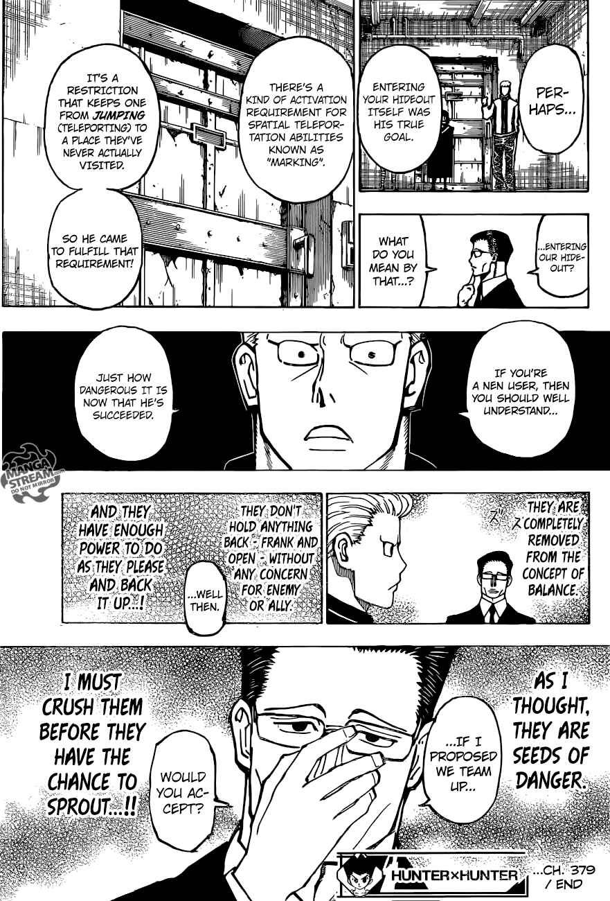Page 20 Chapter 379 HUNTER x HUNTER