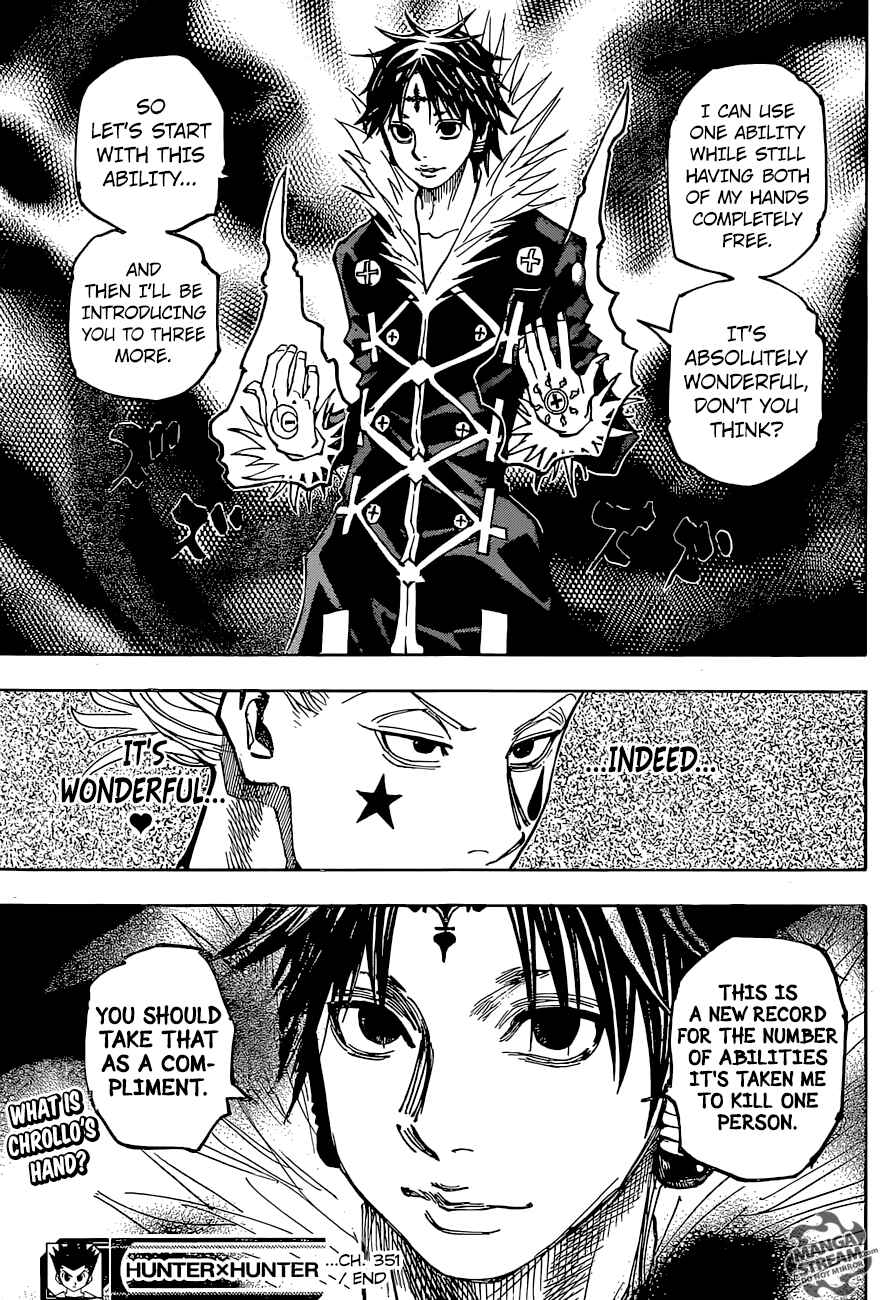 Page 20 Chapter 351 HUNTER x HUNTER