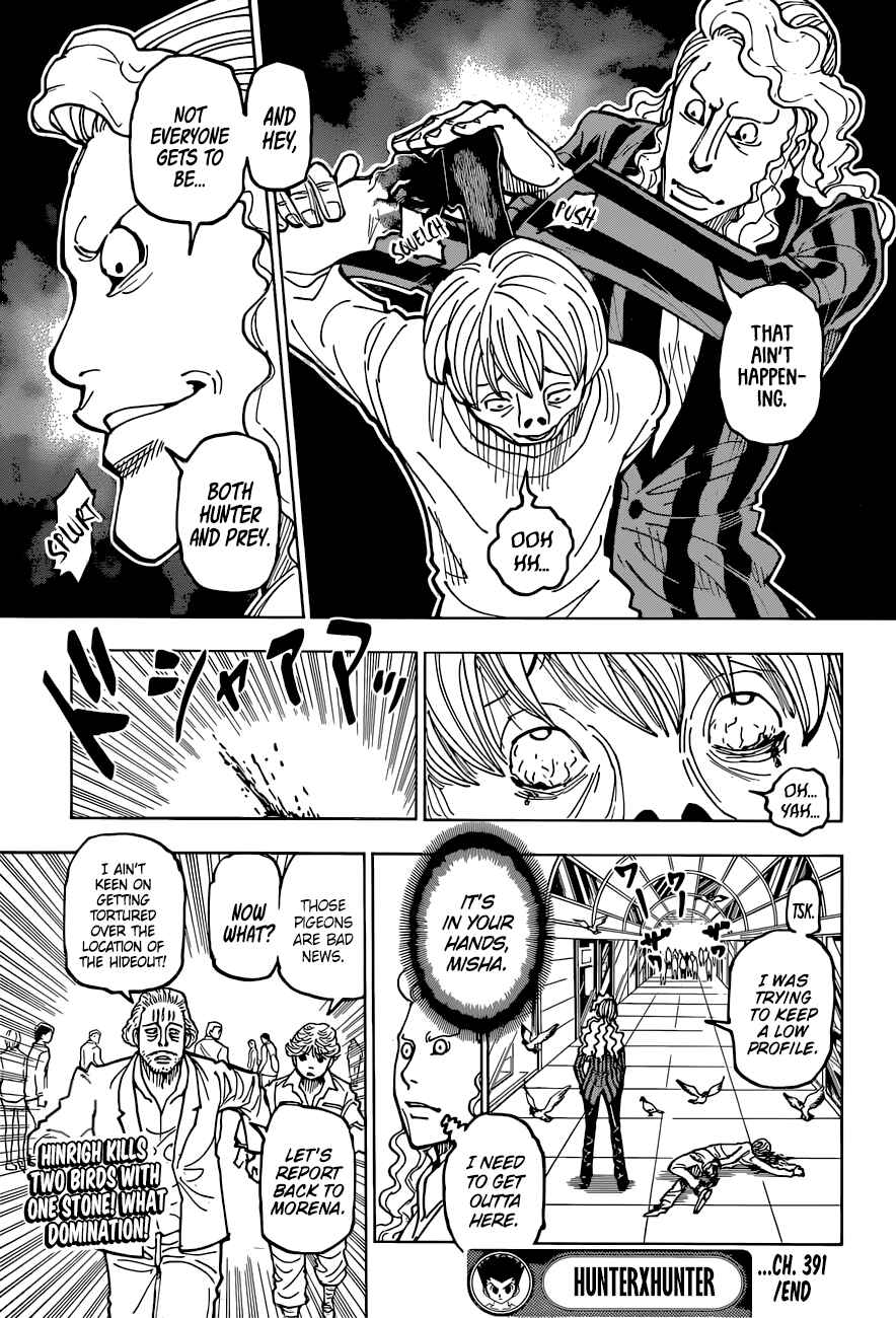 Page 21 Chapter 391 HUNTER x HUNTER