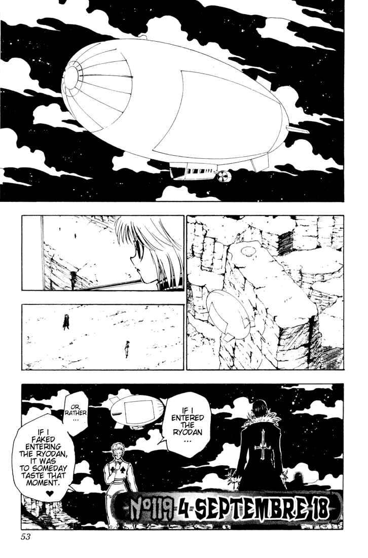 Page 1 Chapter 119 HUNTER x HUNTER
