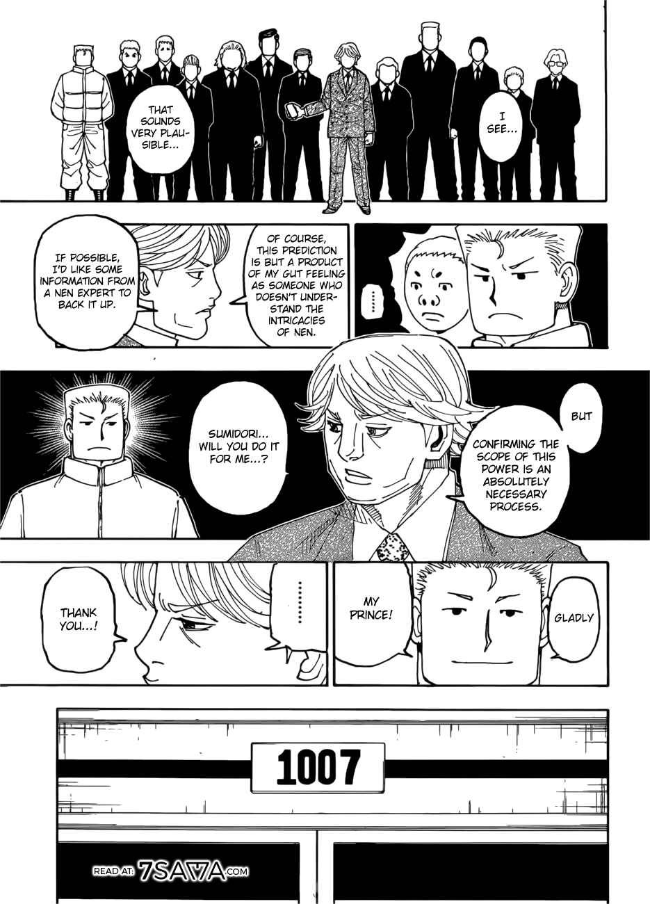 Page 8 Chapter 386 HUNTER x HUNTER