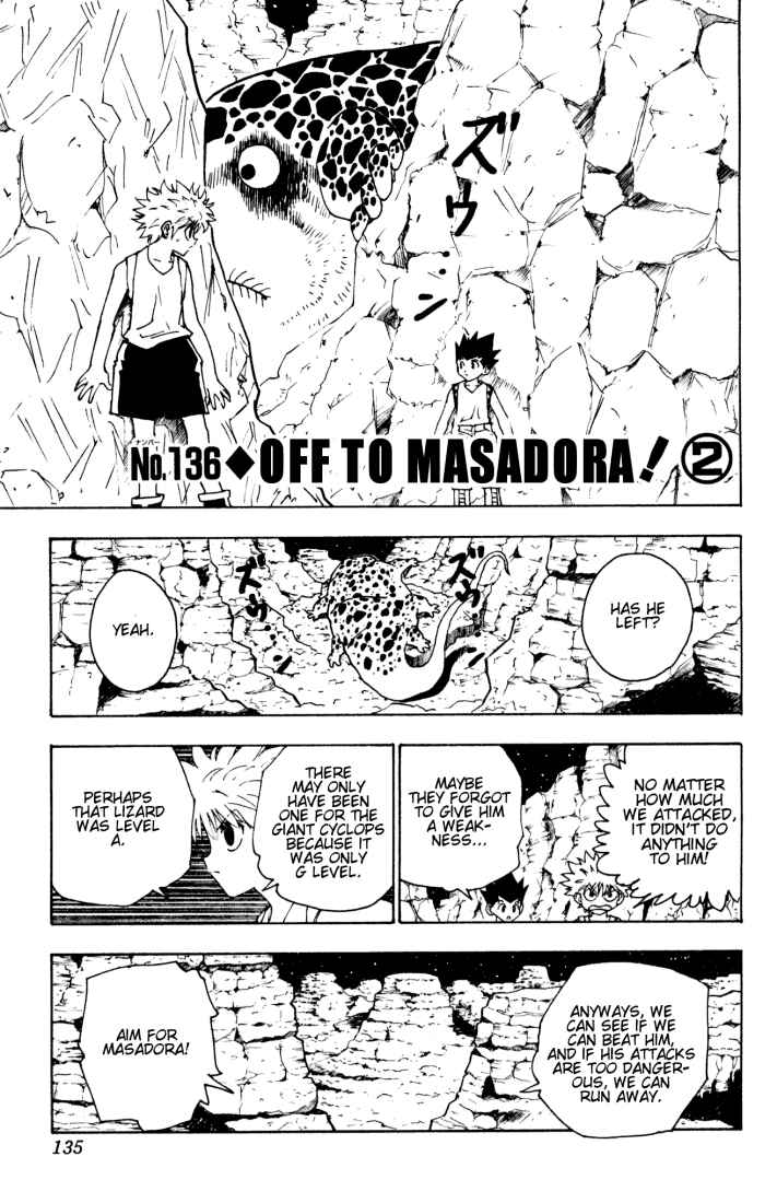 Page 1 Chapter 136 HUNTER x HUNTER