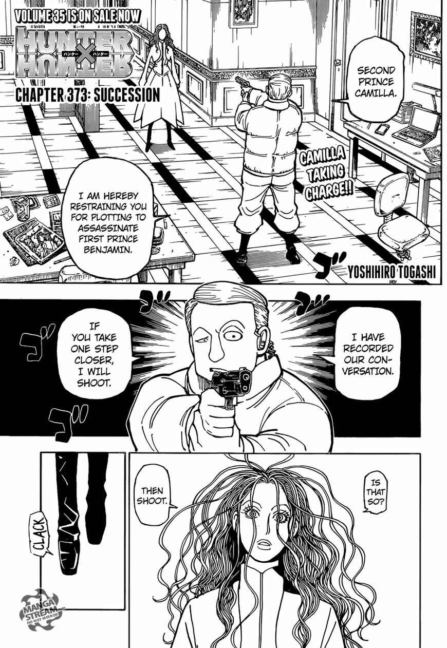 Page 1 Chapter 373 HUNTER x HUNTER
