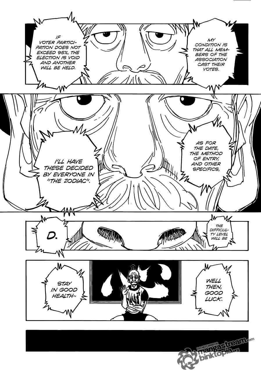 Page 14 Chapter 318 HUNTER x HUNTER