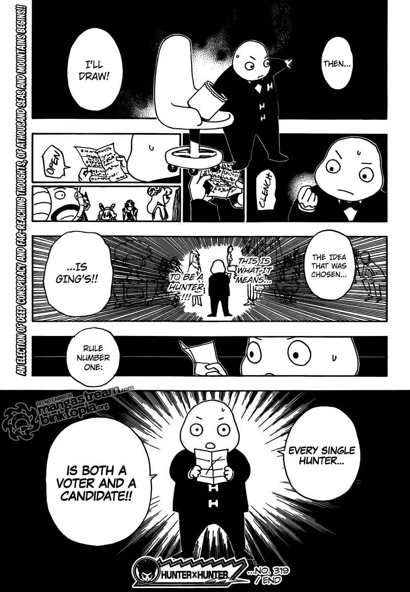 Page 17 Chapter 319 HUNTER x HUNTER