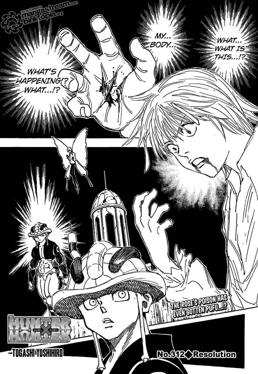 Page 1 Chapter 312 HUNTER x HUNTER