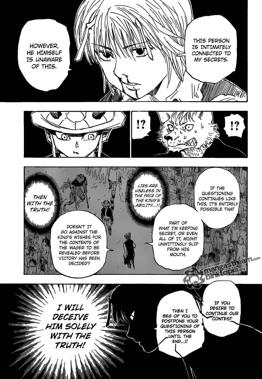 Page 12 Chapter 312 HUNTER x HUNTER