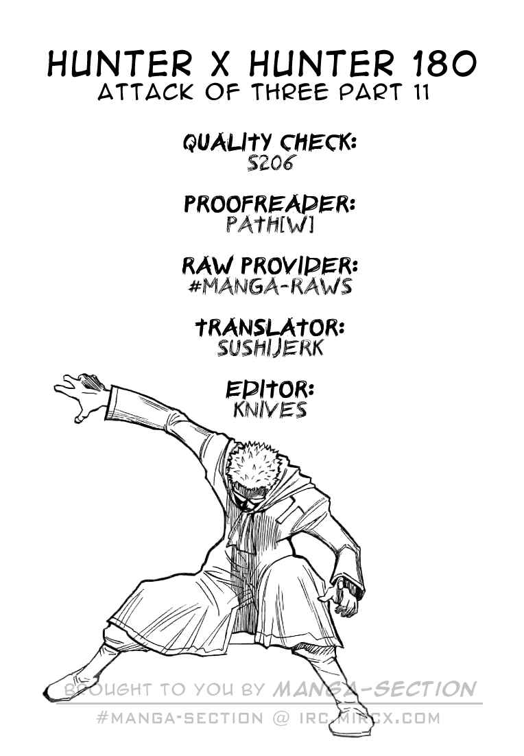 Page 16 Chapter 180 HUNTER x HUNTER