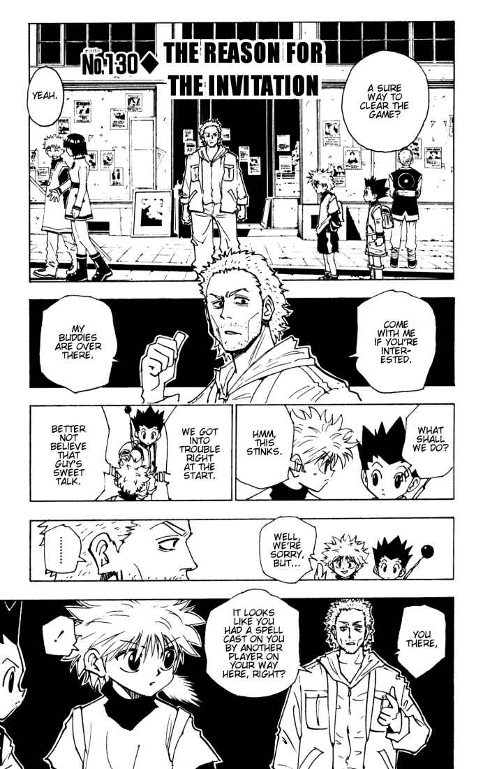Page 1 Chapter 130 HUNTER x HUNTER