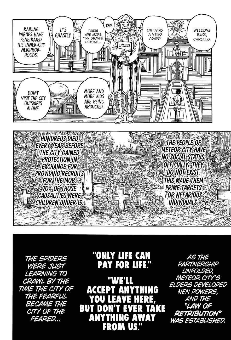 Page 14 Chapter 395 HUNTER x HUNTER