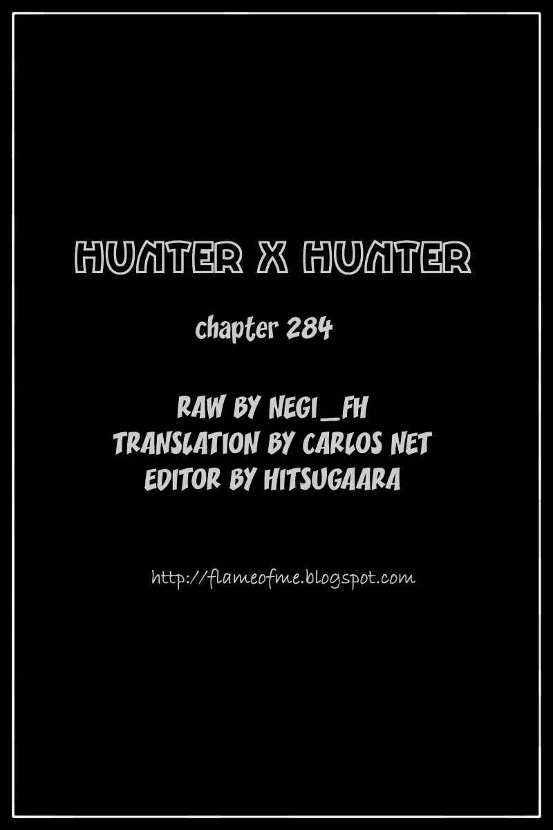 Page 17 Chapter 284 HUNTER x HUNTER