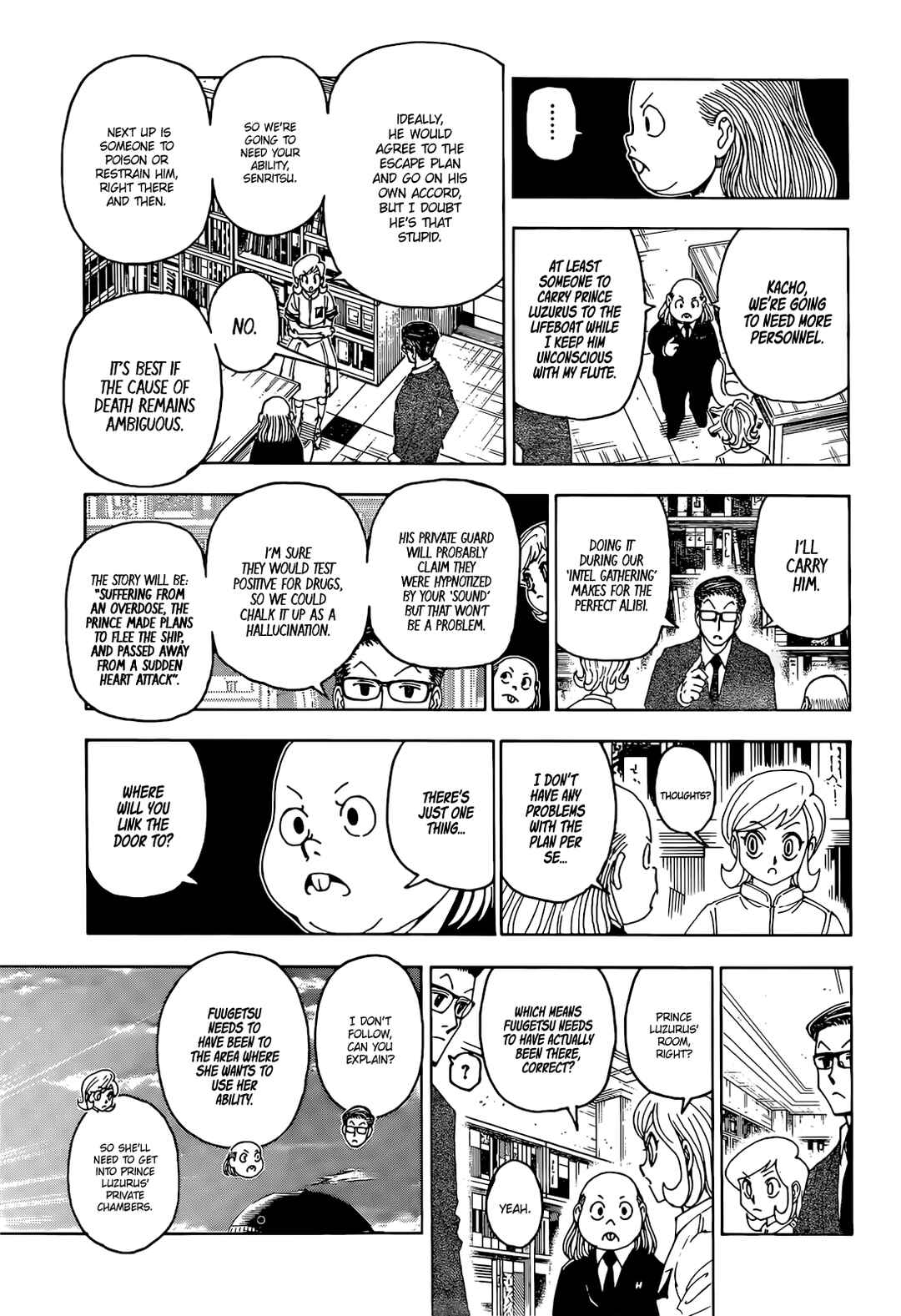Page 10 Chapter 402 HUNTER x HUNTER