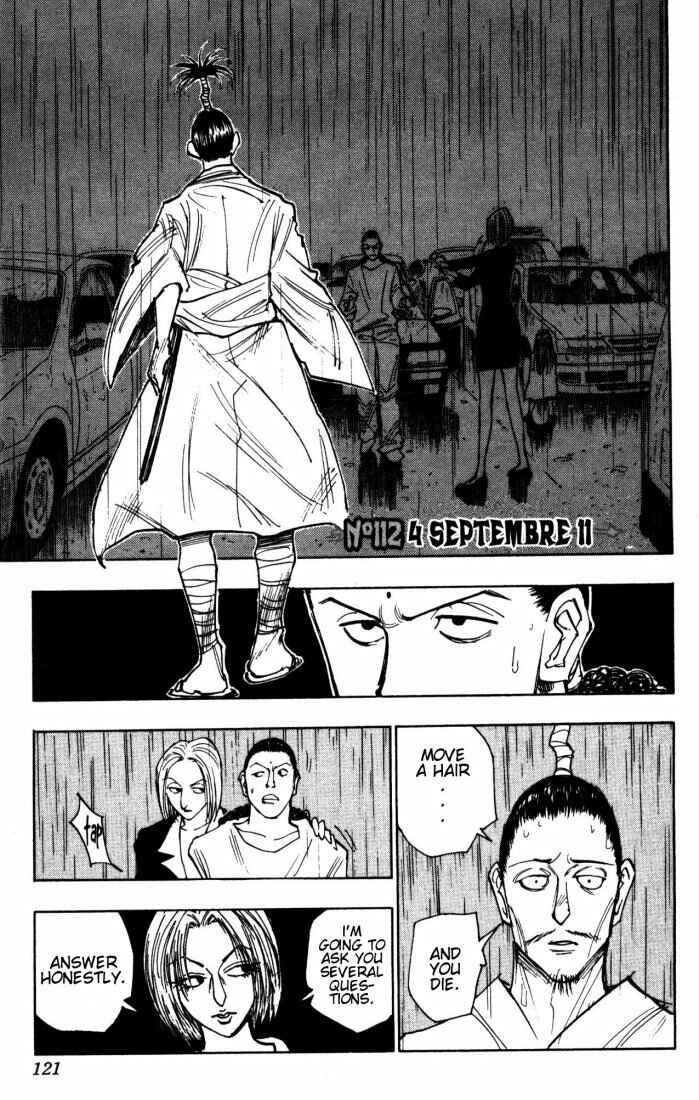 Page 1 Chapter 112 HUNTER x HUNTER