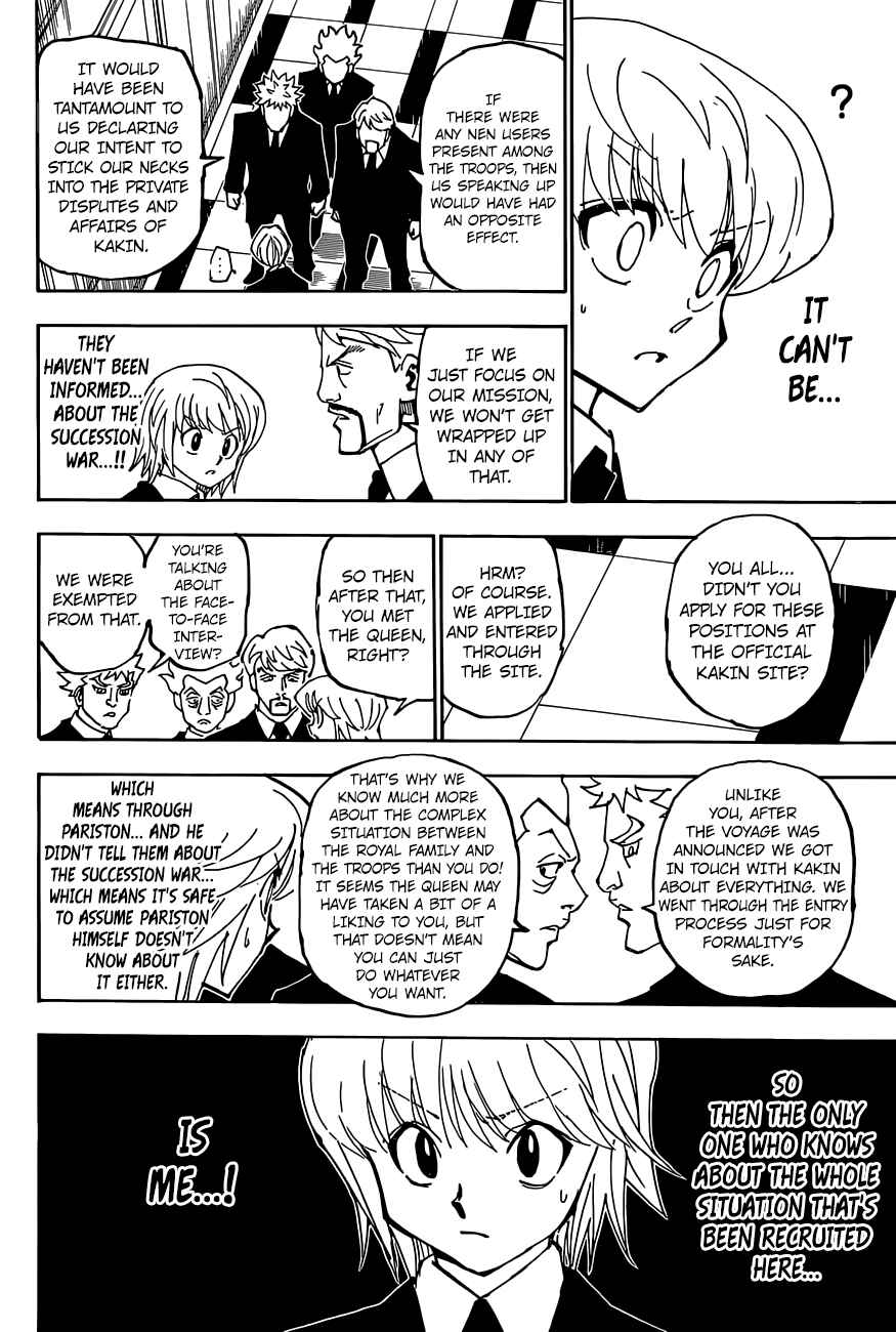 Page 12 Chapter 359 HUNTER x HUNTER