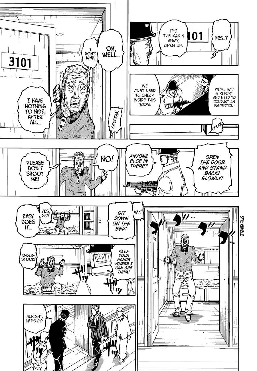 Page 18 Chapter 393 HUNTER x HUNTER