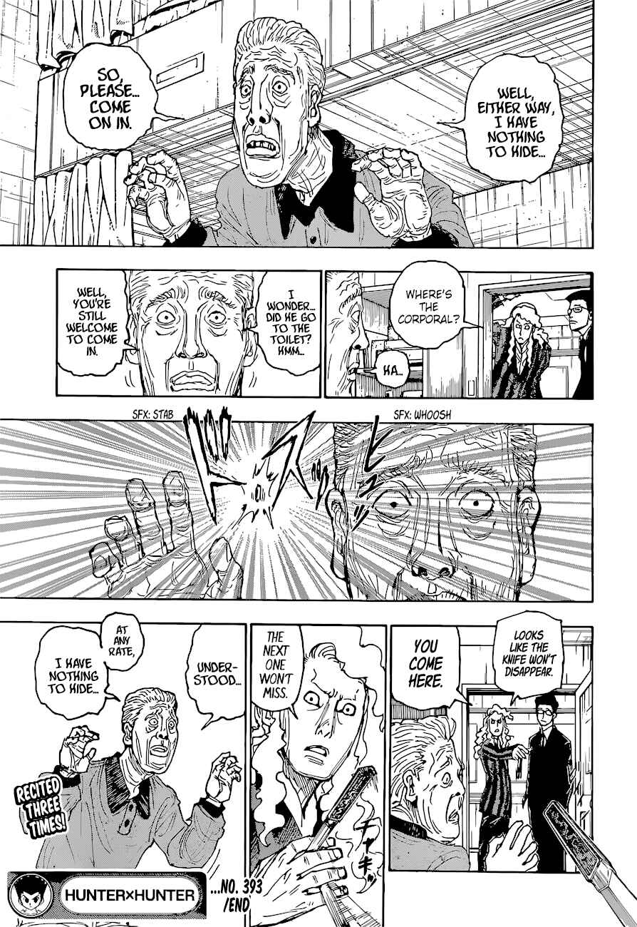 Page 20 Chapter 393 HUNTER x HUNTER