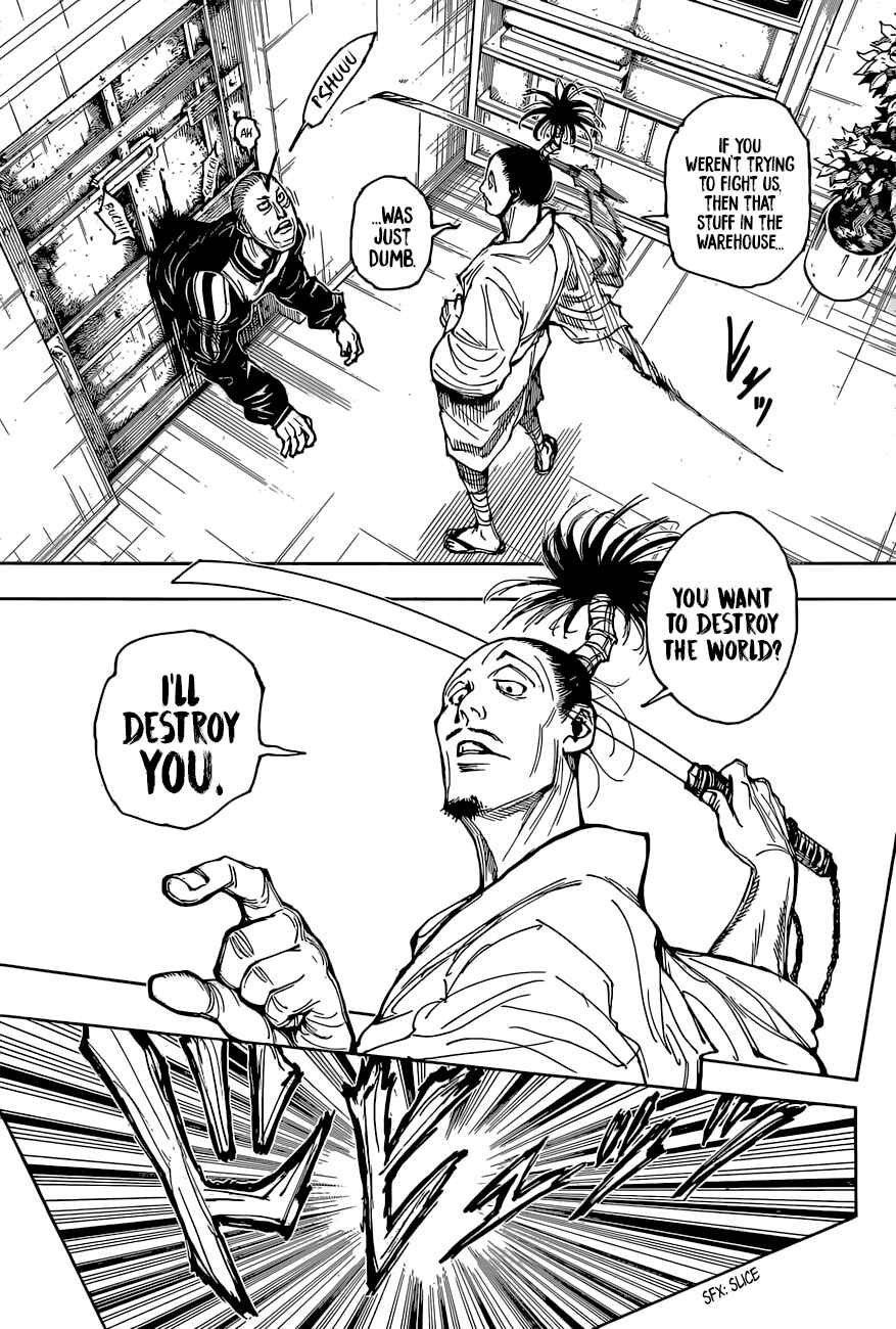 Page 4 Chapter 393 HUNTER x HUNTER