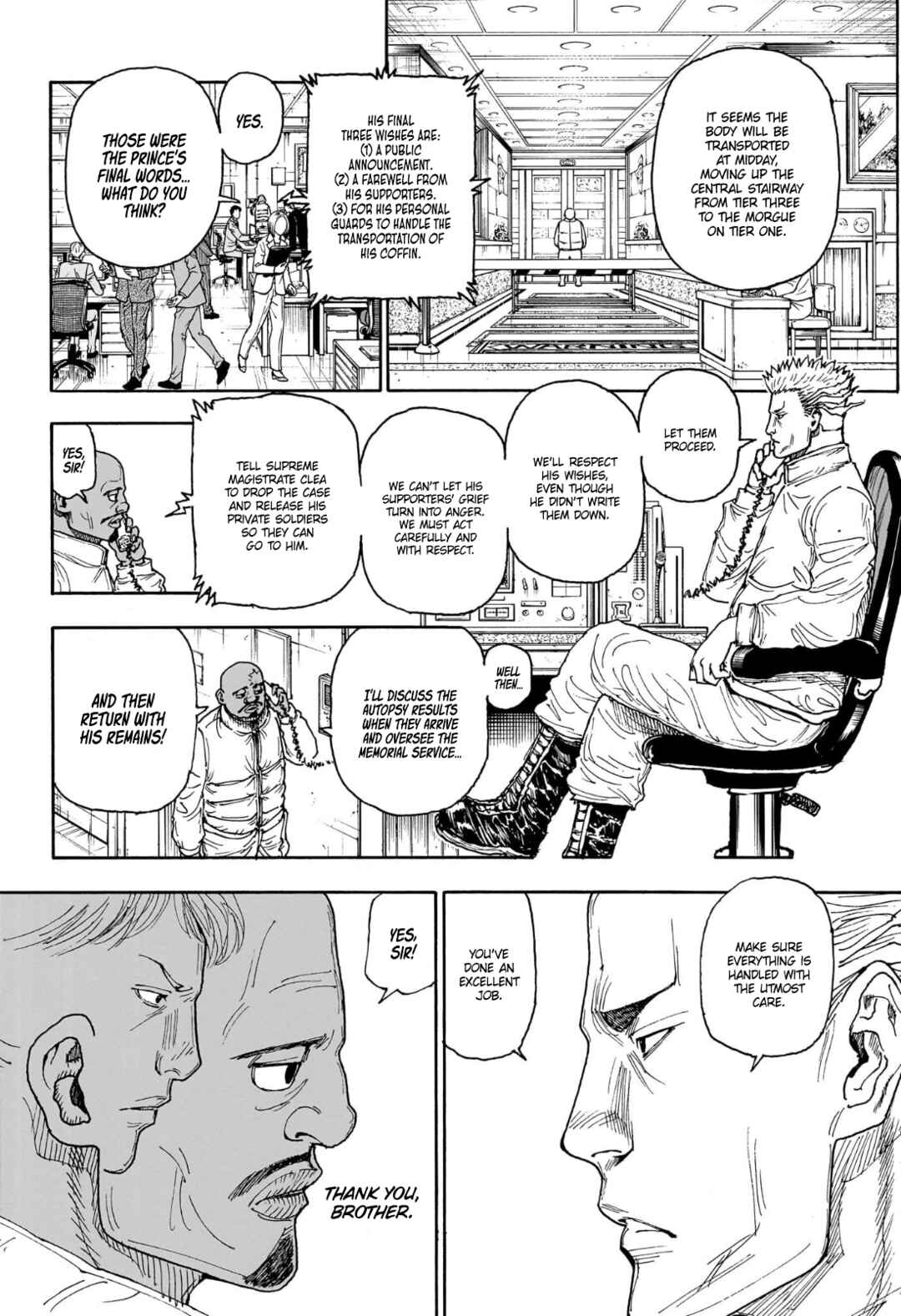 Page 19 Chapter 404 HUNTER x HUNTER
