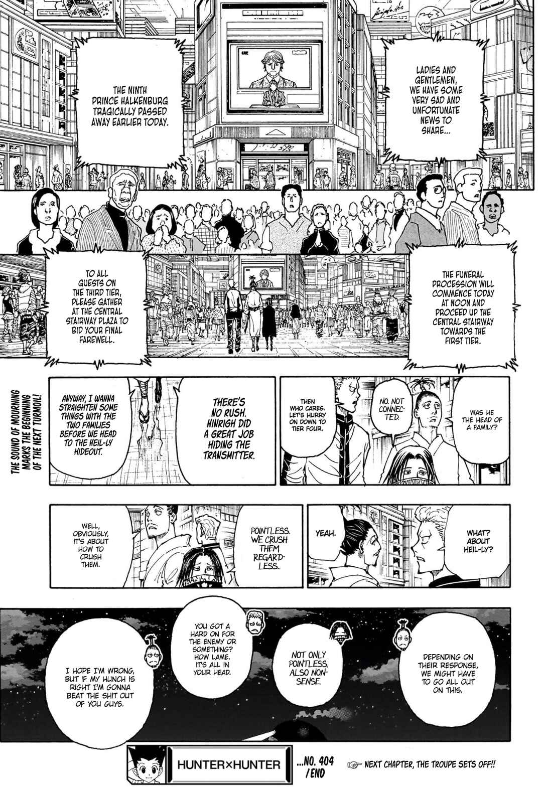 Page 20 Chapter 404 HUNTER x HUNTER
