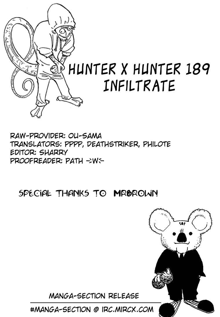 Page 16 Chapter 189 HUNTER x HUNTER