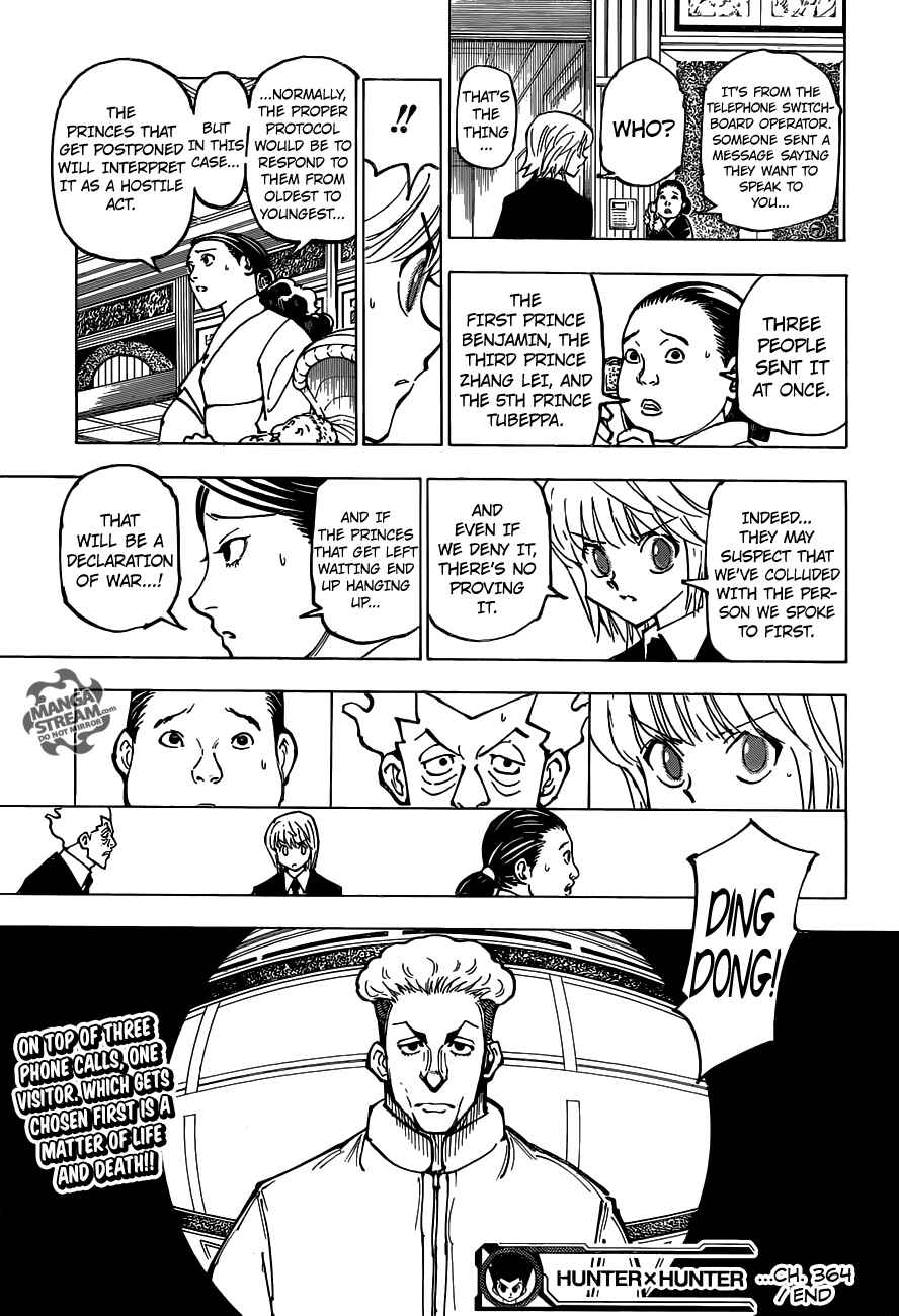 Page 20 Chapter 364 HUNTER x HUNTER
