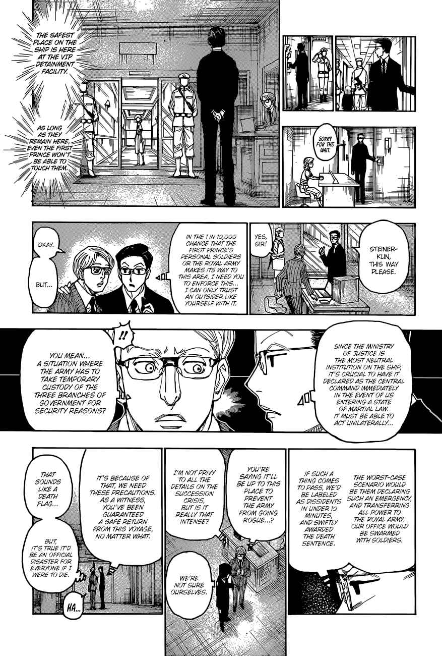 Page 13 Chapter 400 HUNTER x HUNTER