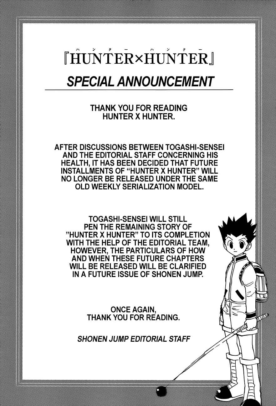 Page 22 Chapter 400 HUNTER x HUNTER