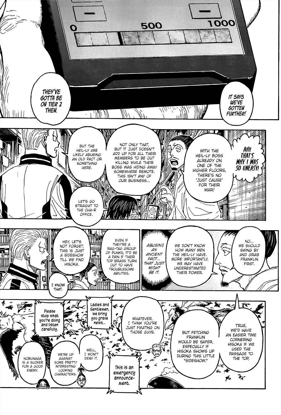 Page 5 Chapter 400 HUNTER x HUNTER