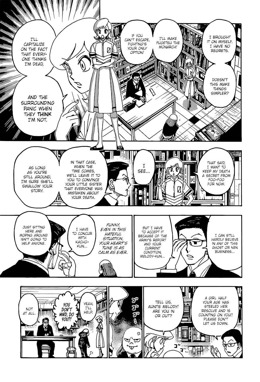 Page 9 Chapter 400 HUNTER x HUNTER