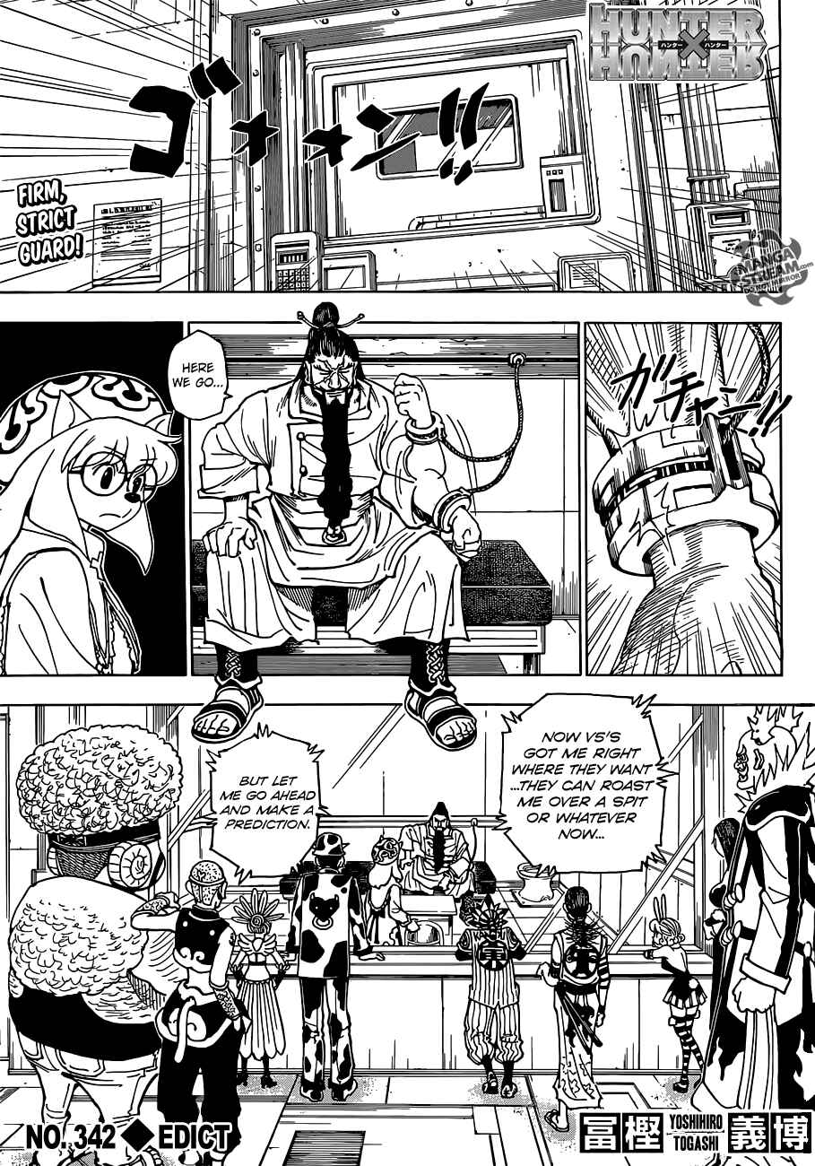 Page 1 Chapter 342 HUNTER x HUNTER