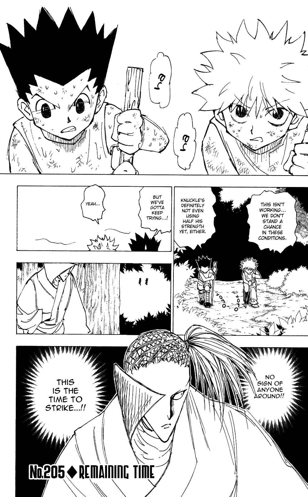 Page 1 Chapter 205 HUNTER x HUNTER