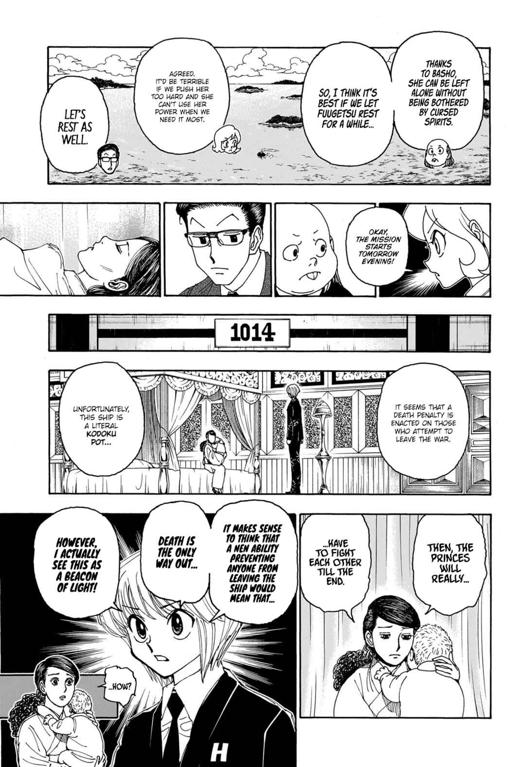 Page 14 Chapter 403 HUNTER x HUNTER