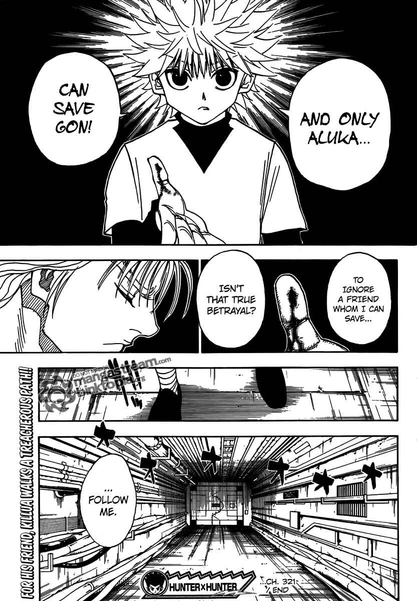 Page 22 Chapter 321 HUNTER x HUNTER