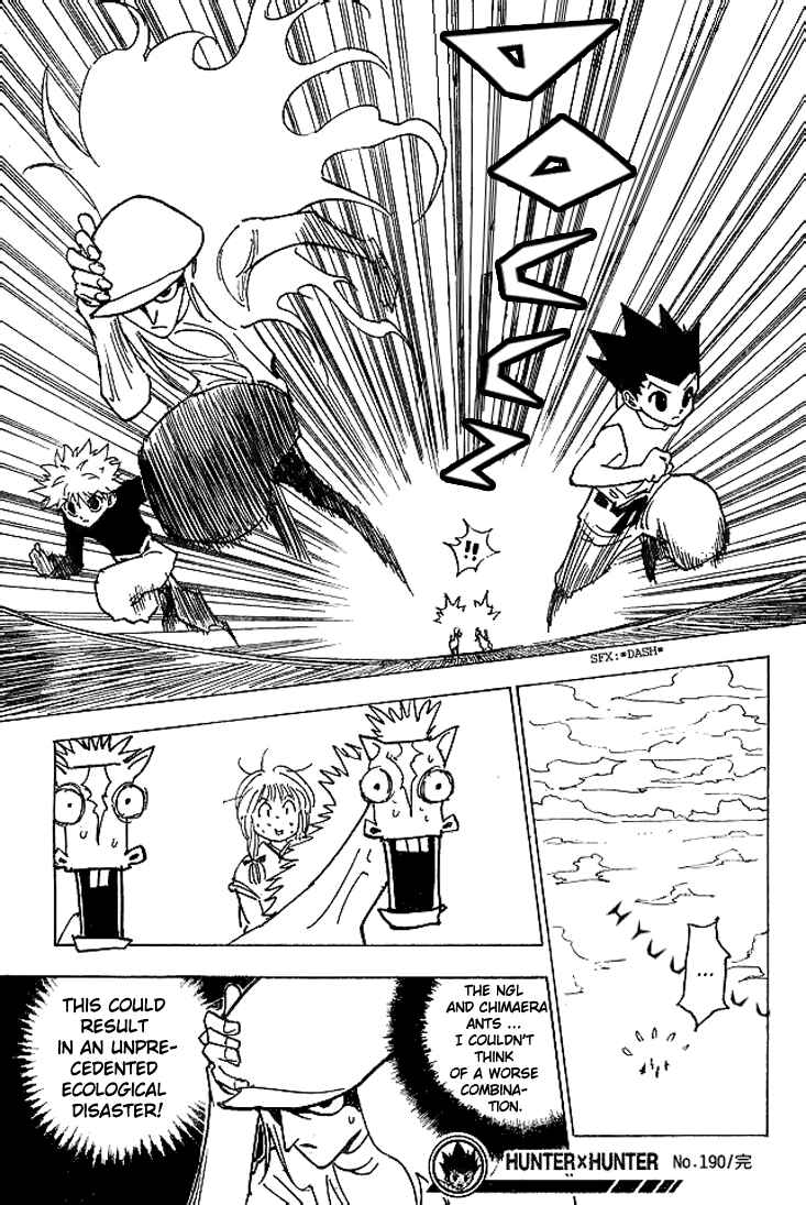 Page 15 Chapter 190 HUNTER x HUNTER