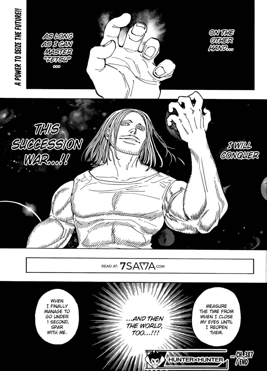 Page 20 Chapter 387 HUNTER x HUNTER