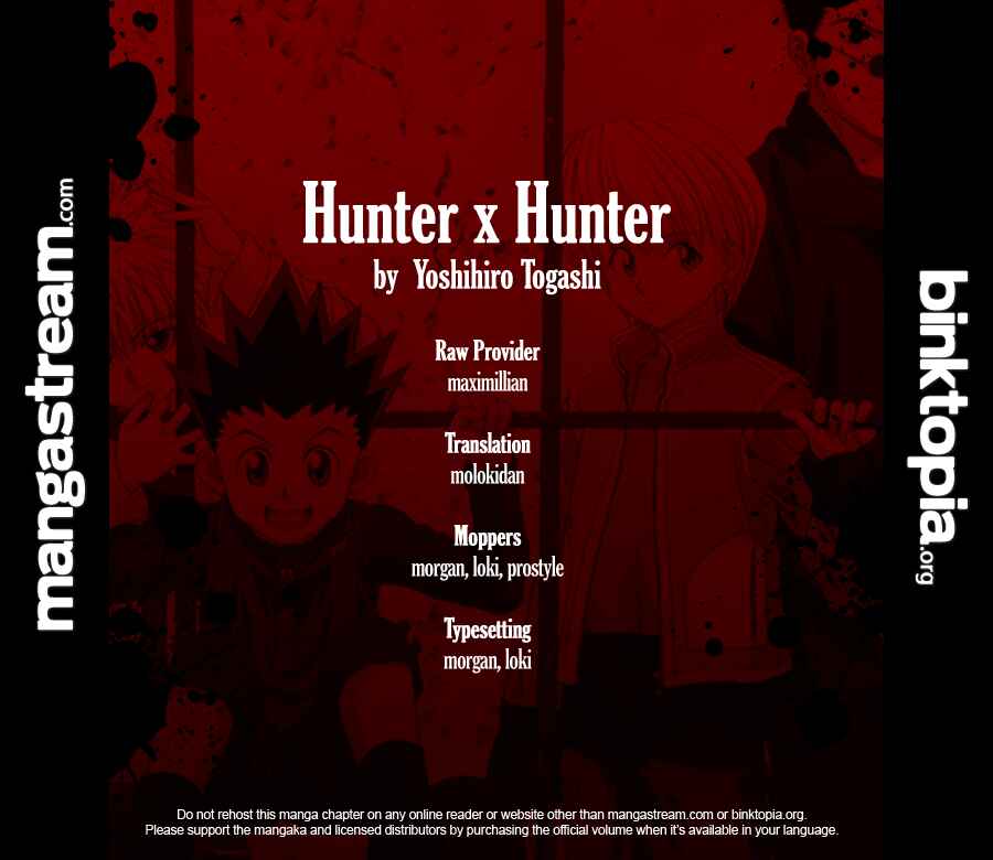 Page 1 Chapter 309 HUNTER x HUNTER
