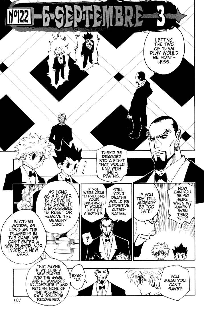 Page 1 Chapter 122 HUNTER x HUNTER