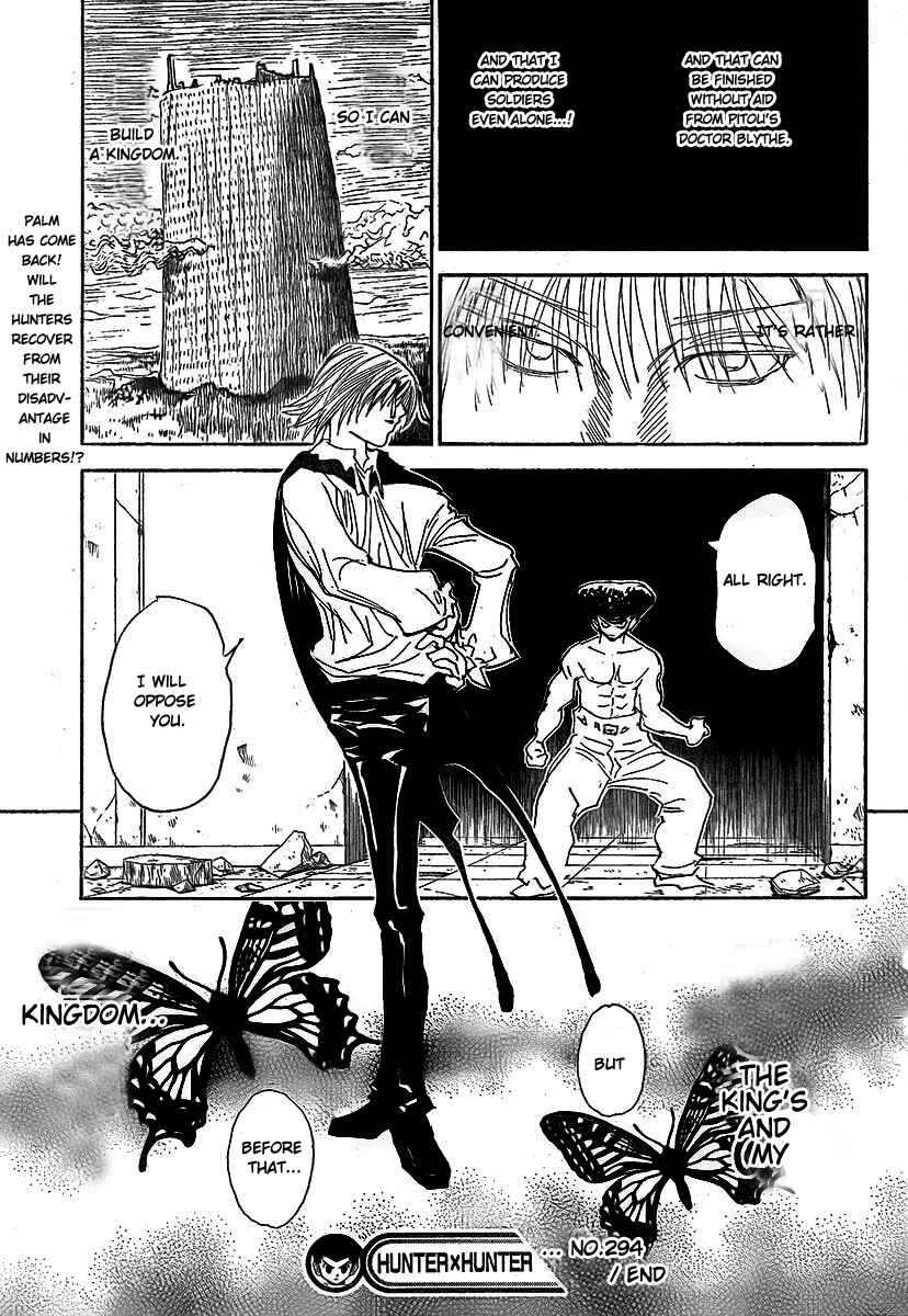 Page 20 Chapter 294 HUNTER x HUNTER