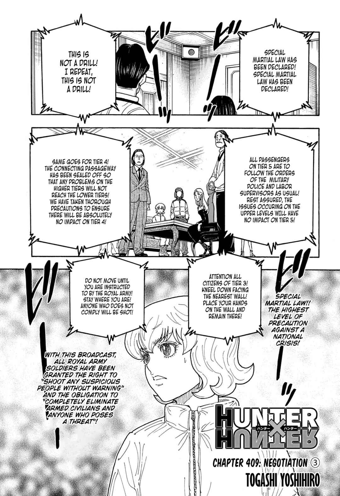 Page 1 Chapter 409 HUNTER x HUNTER