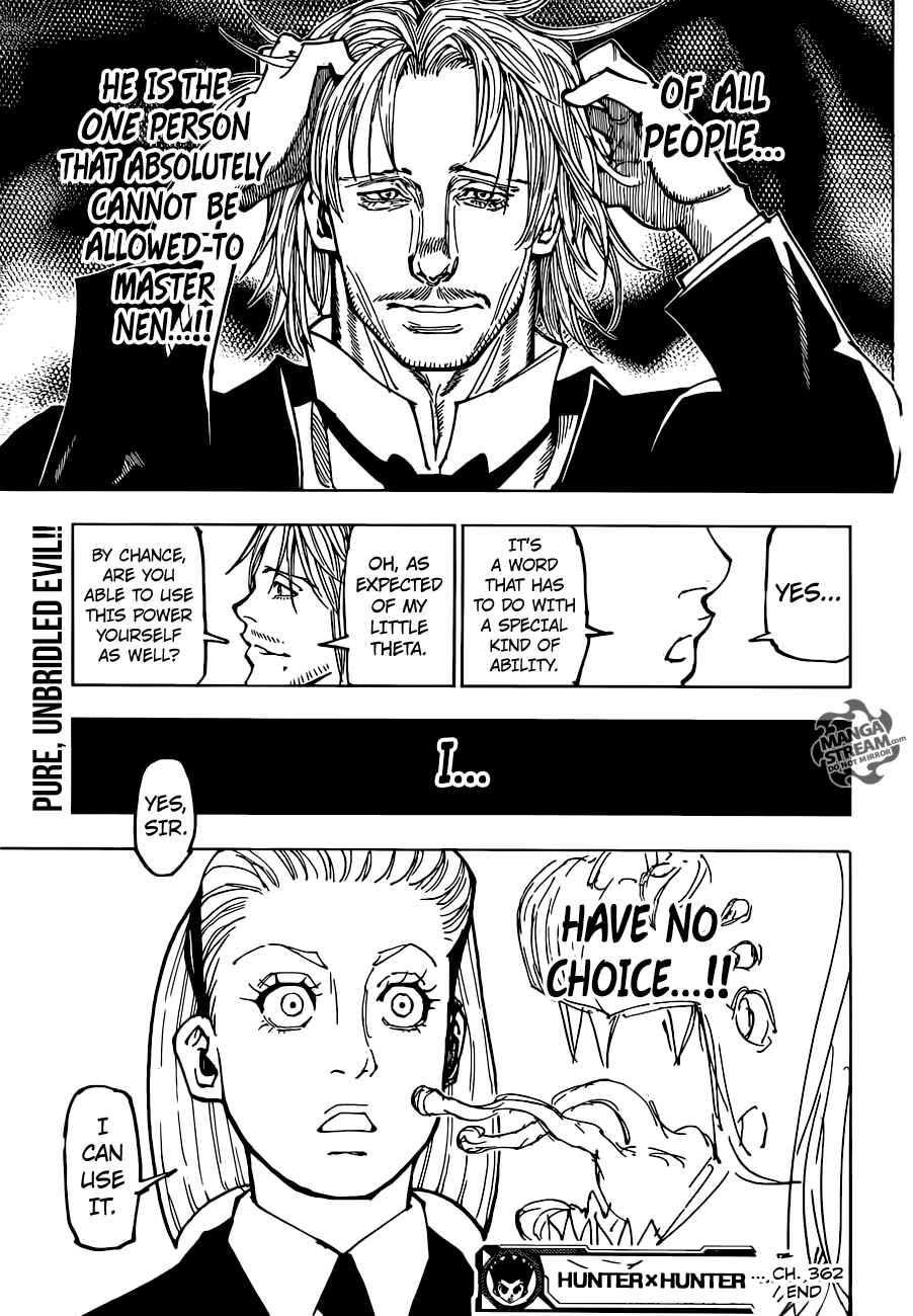 Page 22 Chapter 362 HUNTER x HUNTER