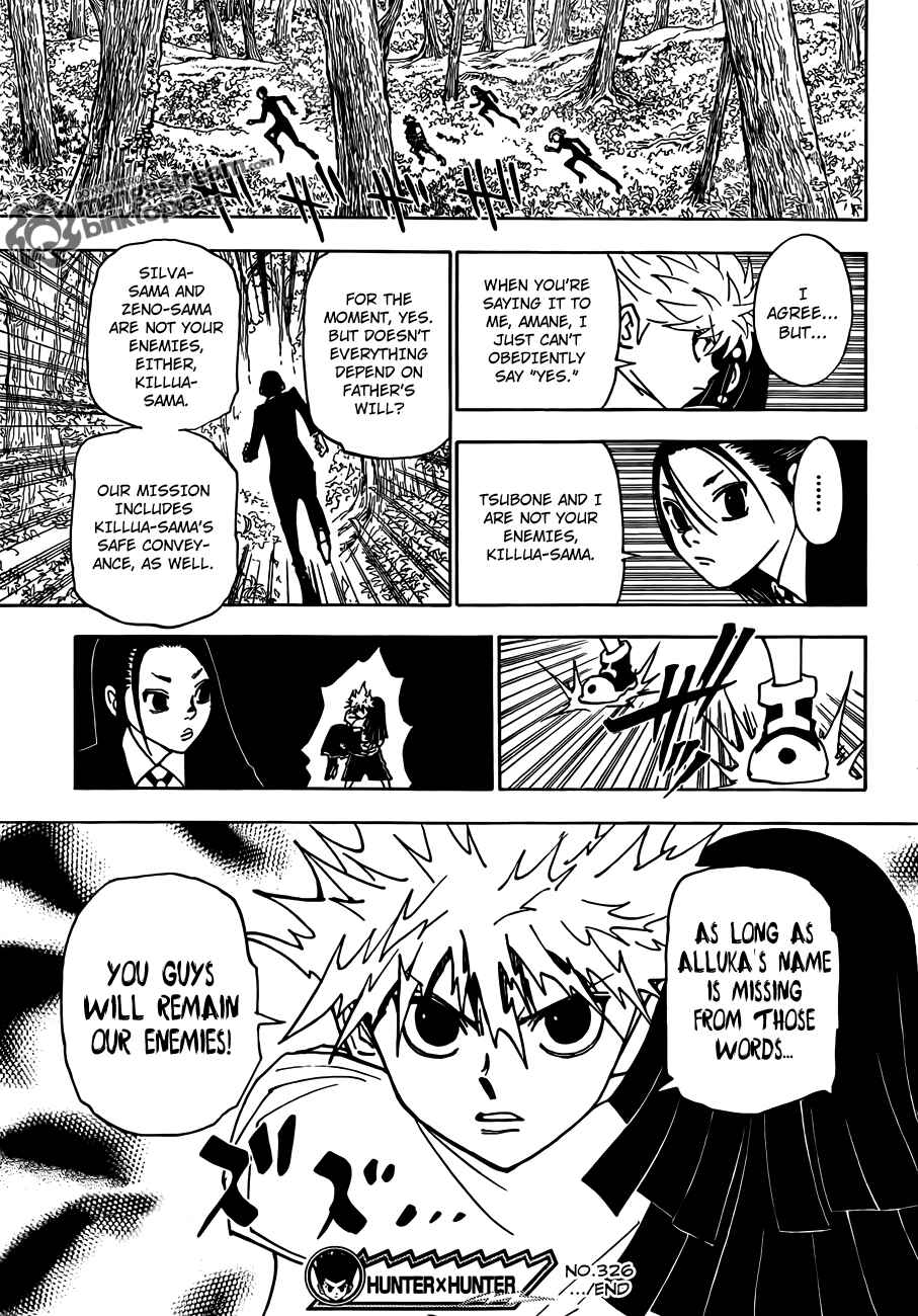 Page 19 Chapter 326 HUNTER x HUNTER