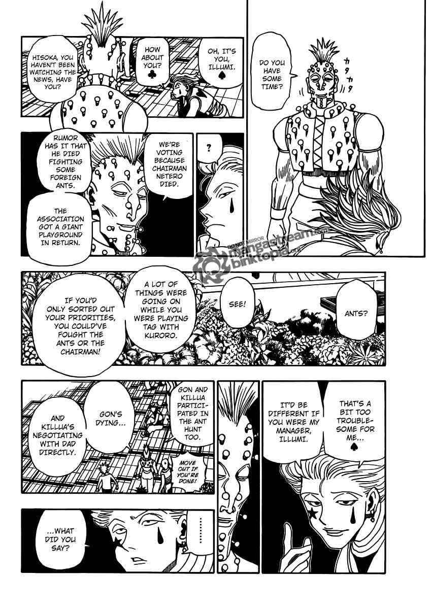 Page 13 Chapter 320 HUNTER x HUNTER