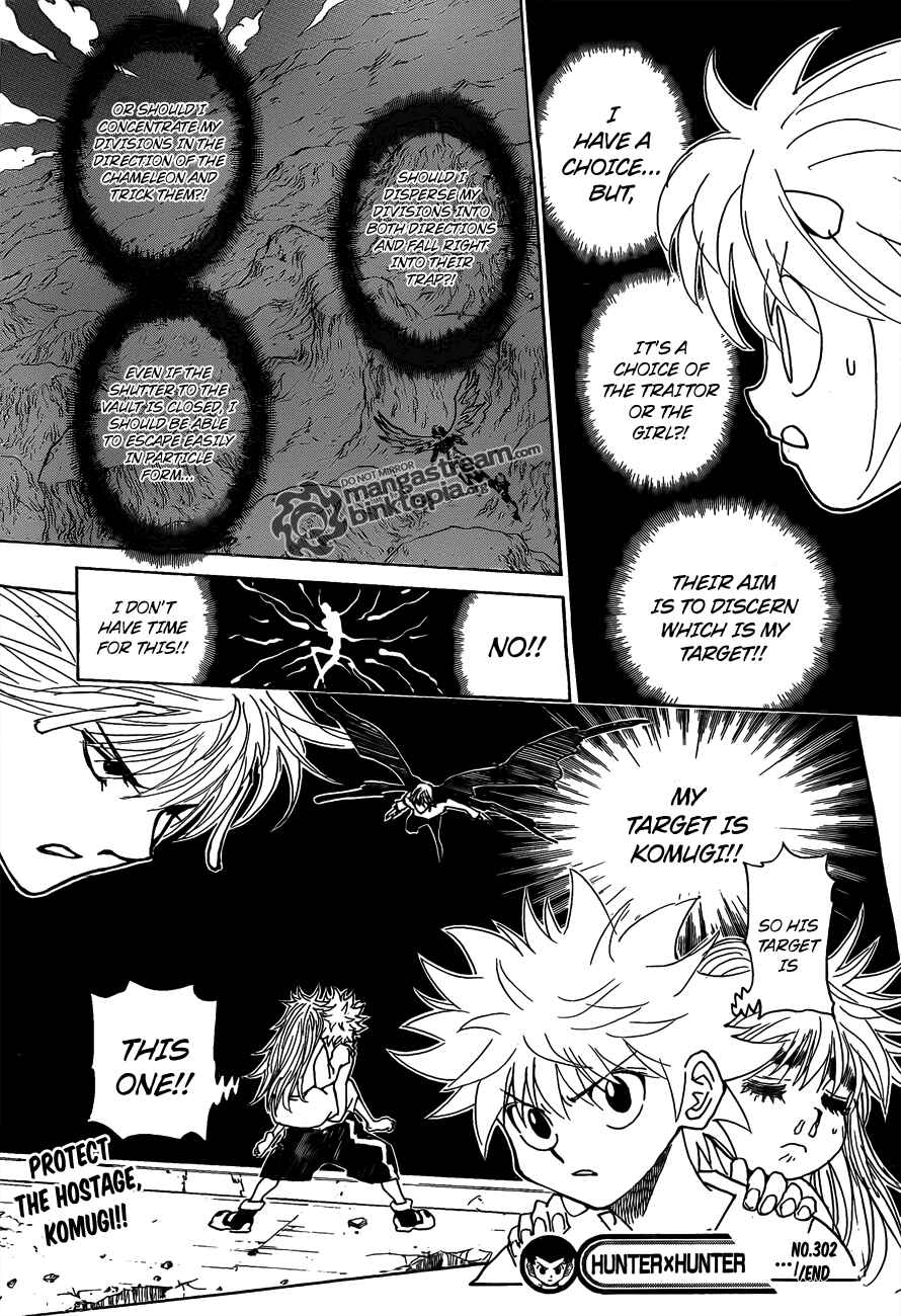 Page 18 Chapter 302 HUNTER x HUNTER